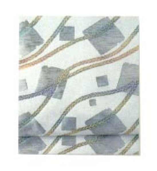 画像5: 女物 金襴名古屋帯【青海波・花菱・亀甲花菱・檜垣・小石・七宝・工字繋ぎ】s4901 s4906 s4907 s4911 s4915 s4918 (5)