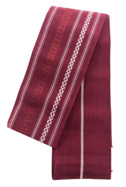 画像3: 男物 綿献上角帯 選べる8色 s4208 s4209 s4210 s4211 s4212 s4213 s4214 s4215 (3)