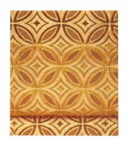 画像6: 女物 金襴名古屋帯【青海波・花菱・亀甲花菱・檜垣・小石・七宝・工字繋ぎ】s4901 s4906 s4907 s4911 s4915 s4918 (6)