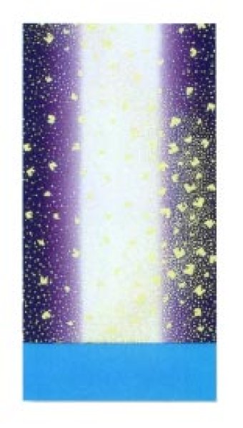 画像10: 女物別織 昼夜帯 並尺(長さ400cm)もしくは長尺(長さ500cm)【花輪・櫛・かんざし・蝶・環つなぎ・格子・桜・吉原つなぎ・縞・ぼかし扇・ぼかし砂子】s4531 s4532 s4539 s4540 s4546 s4555 s4560 s4562 s4567 (10)