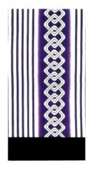 画像8: 女物別織 昼夜帯 並尺(長さ400cm)もしくは長尺(長さ500cm)【花輪・櫛・かんざし・蝶・環つなぎ・格子・桜・吉原つなぎ・縞・ぼかし扇・ぼかし砂子】s4531 s4532 s4539 s4540 s4546 s4555 s4560 s4562 s4567 (8)