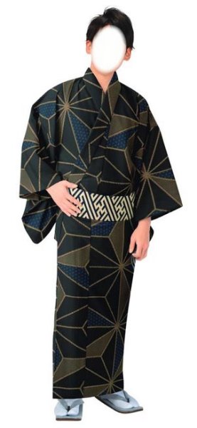 画像14: 別織 男帯【波・縞・紗綾形・吉原つなぎ・おかめひょっとこ・西菱】 ty63274 ty63275 ty63276 ty63277 ty63278 (14)