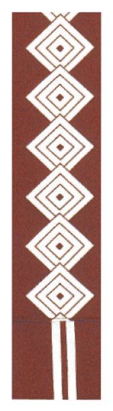 画像2: 別染 男角帯 綿 【三升・吉原つなぎ・籠目・子持縞】ty63291 ty63292 ty63293 ty63294 (2)