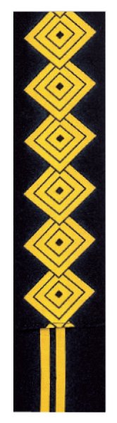 画像3: 別染 男角帯 綿 【三升・吉原つなぎ・籠目・子持縞】ty63291 ty63292 ty63293 ty63294 (3)