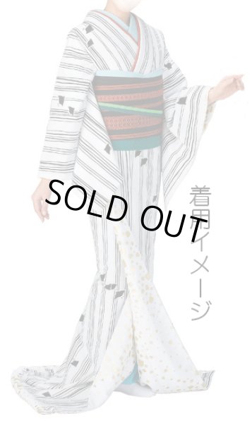 画像2: 女物別織　袋帯（仕立上り）【献上柄】 (2)