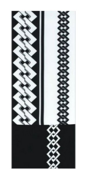 画像3: 女物別染 昼夜帯【環つなぎ・破れ格子・吉原つなぎ・和傘・縞・桜・献上柄・業平菱・隅田川】ty63028 ty63029 ty63030 ty63031 ty63032 ty63033 ty63034 ty63035 (3)