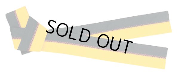 画像2: 芯なし 無地半纏帯(祭り法被腰紐) (2)