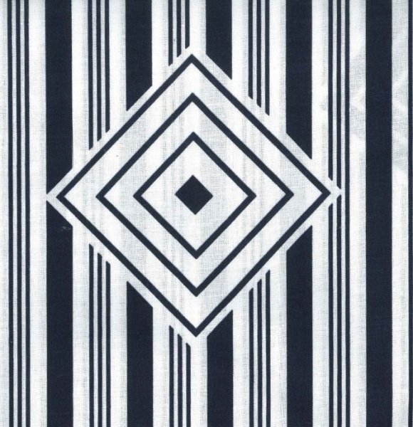 画像2: 【男女同柄】反物・仕立て上がり　お揃い浴衣　男仕立Ｍ寸・男仕立Ｌ寸・女仕立【縞・三升】 (2)