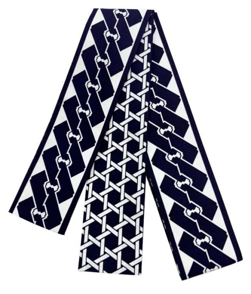 画像9: 芯入り 半纏帯(祭り法被腰紐) 【吉原つなぎ・両子持縞・三升・工字繋ぎ・籠目・獅子毛・左三つ巴】 61095 61096 61097 61098 (9)