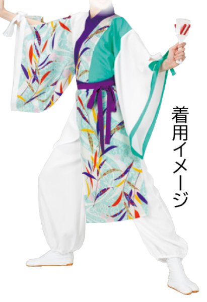 画像6: よさこい ニッカポッカ風パンツ 黒・赤・白 M・L寸 60613 60614 60615 (6)