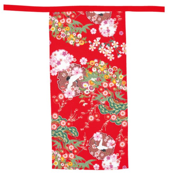 画像4: 前掛 松竹梅・雪輪鶴・桜 60753 60754 60755 (4)