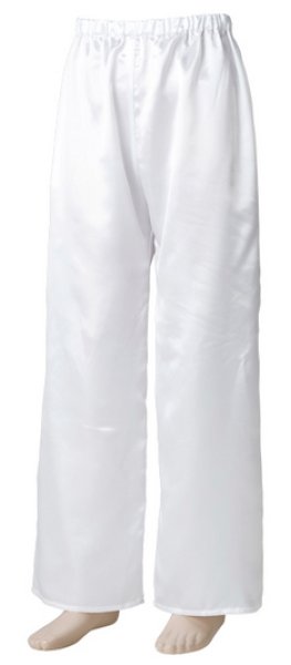 画像3: よさこい サテンストレートパンツ　黒・白・紫・シルバー　M・Ｌ寸　60609 60610 60611 60612 (3)