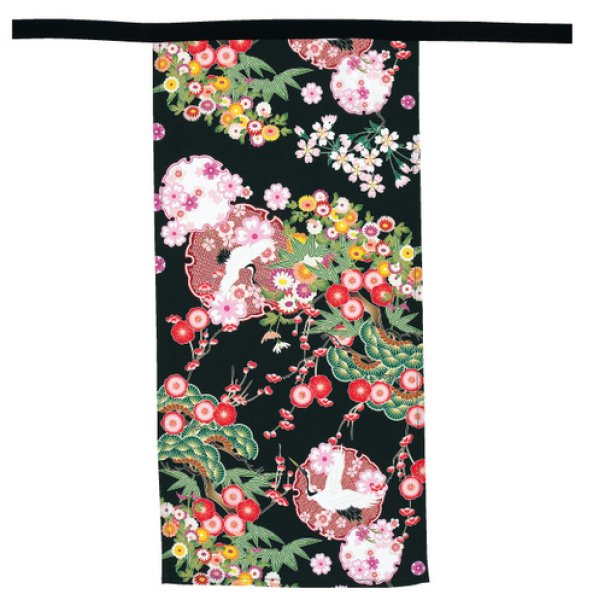 画像2: 前掛 松竹梅・雪輪鶴・桜 60753 60754 60755 (2)