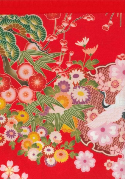 画像8: 前掛 松竹梅・雪輪鶴・桜 60753 60754 60755 (8)