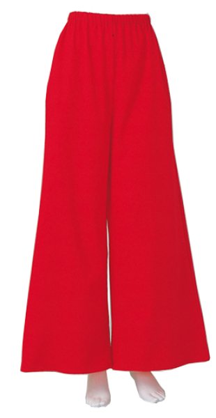 画像5: よさこい フレアパンツ ピンク・黒・白・赤 M・L寸 60620 60621 60622 60623 (5)