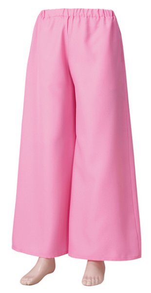 画像2: よさこい フレアパンツ ピンク・黒・白・赤 M・L寸 60620 60621 60622 60623 (2)