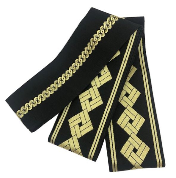 画像11: 別織 男帯【波・縞・紗綾形・吉原つなぎ・おかめひょっとこ・西菱】 ty63274 ty63275 ty63276 ty63277 ty63278 (11)