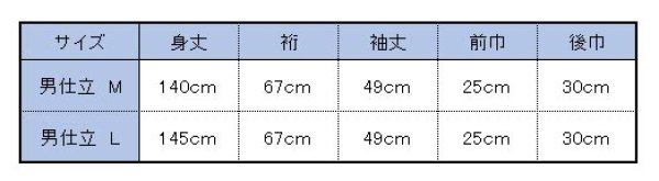 画像3: 反物・仕立て上がり(男仕立) お揃い浴衣 M・L寸【吉原つなぎ】 (3)
