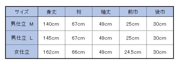 画像3: 【男女同柄】反物・仕立て上がり お揃い浴衣 男仕立M寸・男仕立L寸・女仕立【桔梗】 (3)