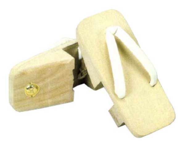 画像6: のめり（千両下駄）　黒鼻緒・白鼻緒が選べます (6)