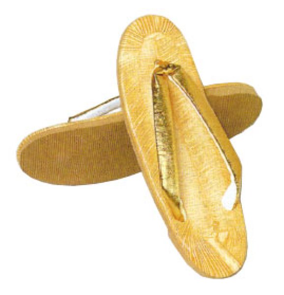 画像3: 【硬質スポンジ底・ビニール表】草履　銀鼻緒か金鼻緒をお選びいただけます (3)