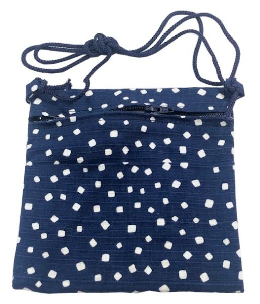 画像13: 小紋柄ポシェット【纏・紅葉・束ね熨斗・あられ】 s6453 s6454 s6455 s6456 s6457 s6458 s6459 s6460 (13)