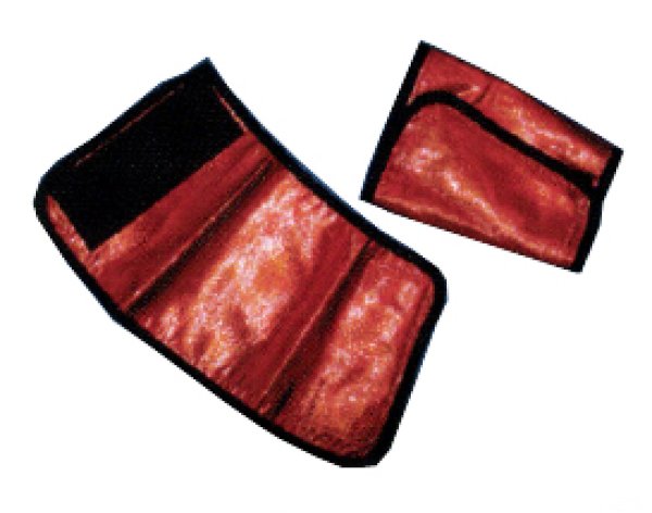 画像2: マジックテープ付 メタル手甲 s6541 s6542 s6543 s6544 (2)