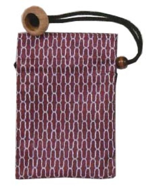 画像7: ファスナー付 ナイアガラ巾着袋 【熨斗・松葉・鱗・祭禮・網目・七宝】 (7)