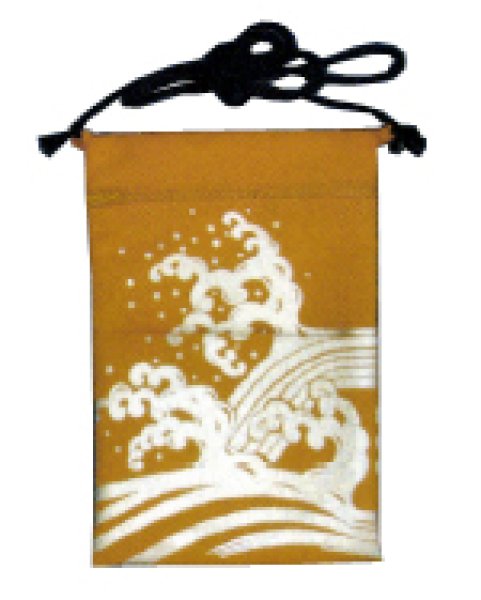 画像5: 箔付きポシェット【荒波】　選べる５カラー (5)