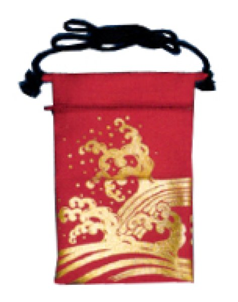 画像3: 箔付きポシェット【荒波】　選べる５カラー (3)