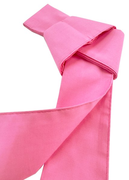 画像4: カラー無地たすき 選べる6色 赤 青 ピンク 黄 黄緑 白 s3101 s3102 s3103 s3104 s3105 s3106 edo5136 edo5135 edo5134 (4)