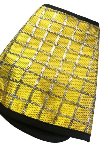 画像10: マジックテープ付 銀糸手甲 s6545 s6546 s6547 s6548 (10)