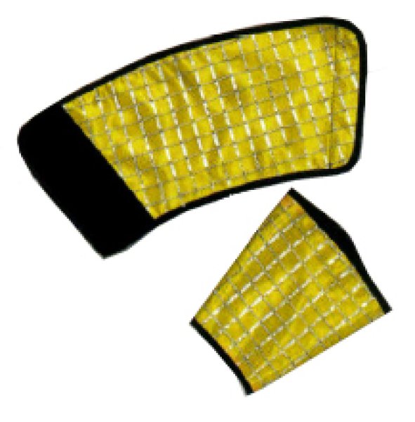 画像9: マジックテープ付 銀糸手甲 s6545 s6546 s6547 s6548 (9)