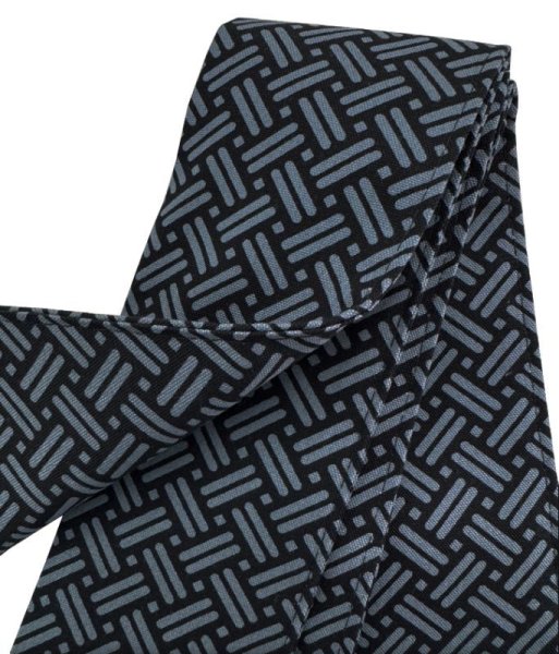 画像3: 半纏帯(芯入り)【算崩し・ニ引・賽の目風市松・松皮菱】 s95 s96 s97 s98 (3)