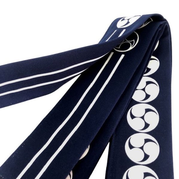 画像6: 半纏帯 【紗綾形(さやがた)・亀甲・綱・三つ巴・組合角風・源氏車】 s51 s52 s53 s54 s55 (6)