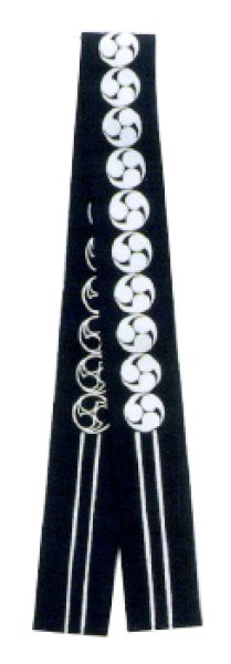 画像4: 半纏帯 【紗綾形(さやがた)・亀甲・綱・三つ巴・組合角風・源氏車】 s51 s52 s53 s54 s55 (4)