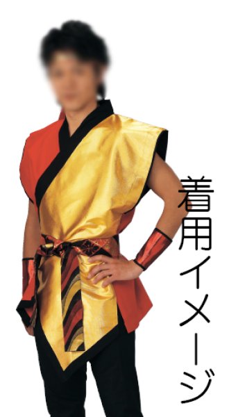 画像8: 金襴半纏帯 【流水・炎・SUPER DANCERS・流線・剣花菱・鱗・鶴亀・青海波】 edo5315 edo5316 edo5317 edo5618 edo5319 (8)