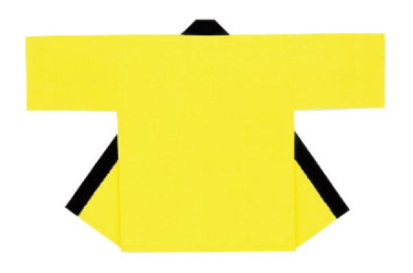 画像2: 子ども用お祭り無地法被（同色の半纏帯付）s9661 s9662 s9663 s9664 edo6180 edo6181 edo6182 edo6183 ty60442 (2)