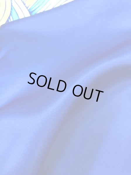 画像3: お祭り・踊り長法被・半纏帯別売　荒波　青 (3)