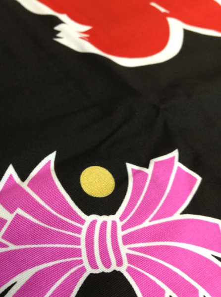 画像13: お祭り法被 【鱗・熨斗に祭】 赤黒・黄黒・ピンク黒 edo6339 edo6352 edo6353 (13)