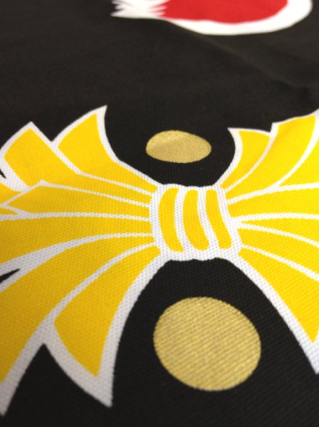 画像9: お祭り法被 【鱗・熨斗に祭】 赤黒・黄黒・ピンク黒 edo6339 edo6352 edo6353 (9)