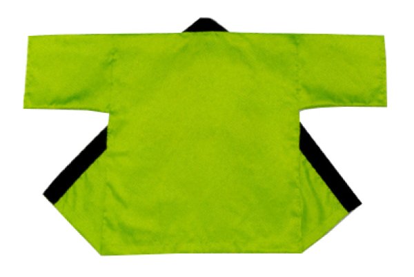 画像6: お祭り無地法被:半纏帯別売 蛍光ピンク ブルー 蛍光イエロー ブラック 蛍光黄緑 蛍光オレンジ バイオレット レッド s9441 s9442 s9443 s9444 s9445 s9446 s9447 s9448 (6)