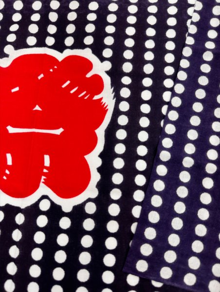 画像8: シルクプリント手拭い【豆しぼりに祭】100cm(1本単位) 6182 6183 6184 6185 (8)