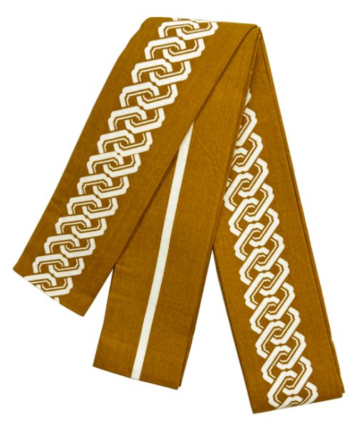 画像4: 吉原つなぎ 平ぐけ帯 s56 s57 s58 (4)