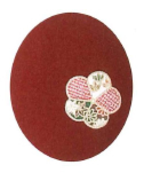 画像6: 【女単衣仕立】着物 ねじり梅 黒・エンジ・ピンク【受注生産品】 KI-1016 KI-1017 KI-1018 (6)