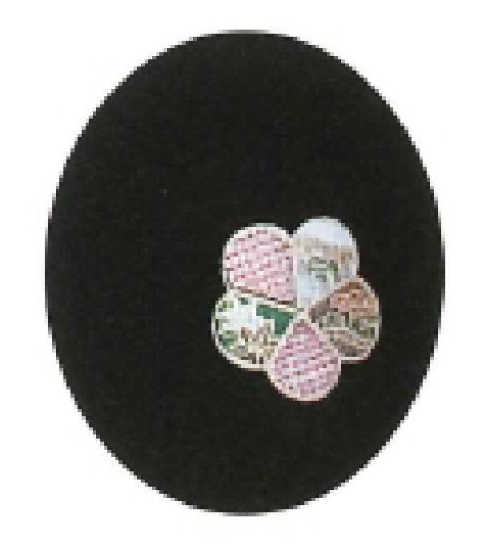 画像5: 【女単衣仕立】着物 ねじり梅 黒・エンジ・ピンク【受注生産品】 KI-1016 KI-1017 KI-1018 (5)