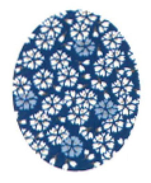 画像5: 【本手染め 女単衣仕立】着物 小桜 紺・エンジ・ピンク【受注生産品】 KI-1303 KI-1305 KI-1306 (5)