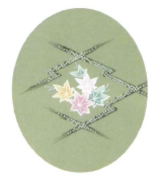 画像7: 【女単衣仕立】着物 疋田菱 アイボリー・萌葱【受注生産品】KI-1351 KI-1352 (7)