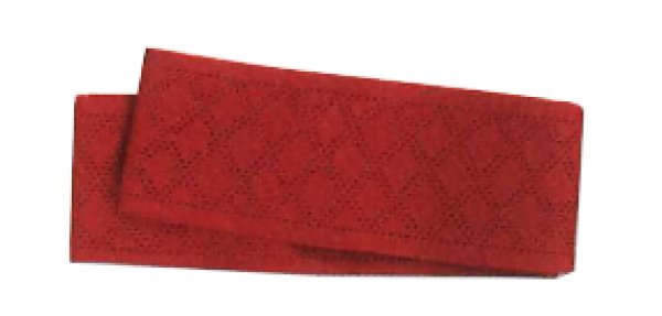 画像4: 【子ども用】旅館用浴衣帯 ダイヤ柄ニット帯(1色5本セット) OB-3820 OB-3821 OB-3822 (4)