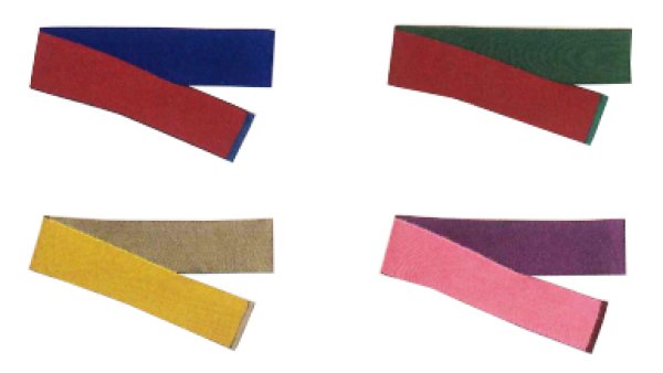 画像2: 旅館用浴衣帯 新ニット帯 リバーシブル(1色5本セット) OB-3808 OB-3809 OB-3810 OB-3811 (2)